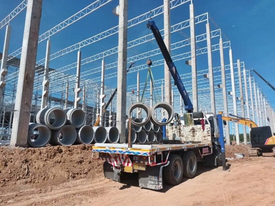 ท่อระบายน้ำคอนกรีตเสริมเหล็ก